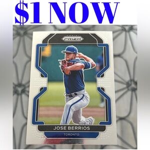 Jose Berrios 2022 Panini Prizm Toronto Blue Jays Baseball Card